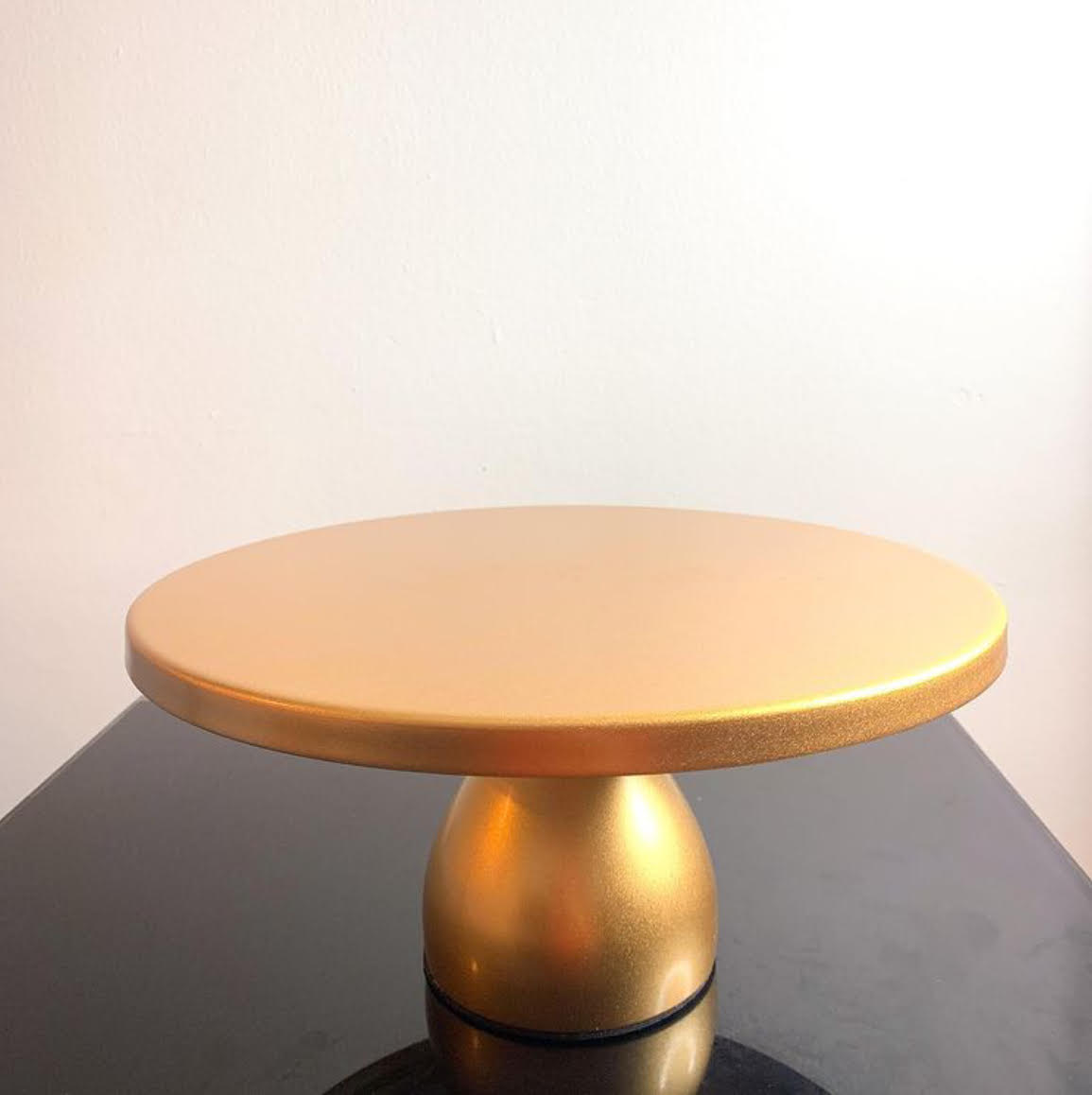 Solid Rose Gold Cake Stand